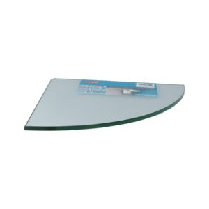 SHELF 12X12X5/16" GLASS CORNER CLEAR SHELF 12X12X5/16" GLASS CORNER CLEAR